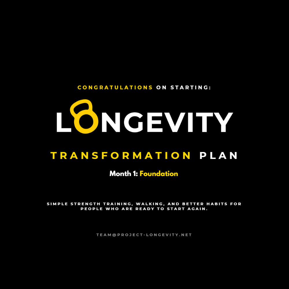 Longevity Transformation Plan